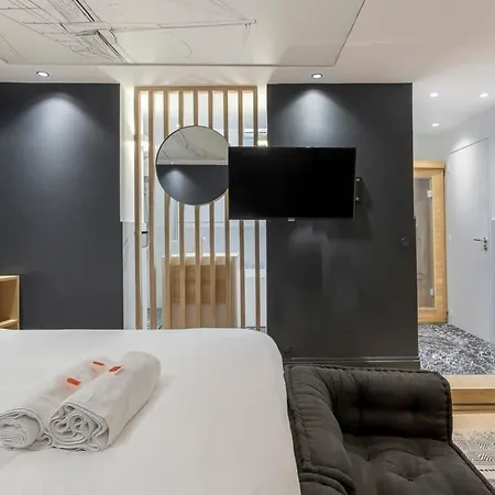 Victor Hugo Romantic - Sauna Et Balneo Apartman Lyon